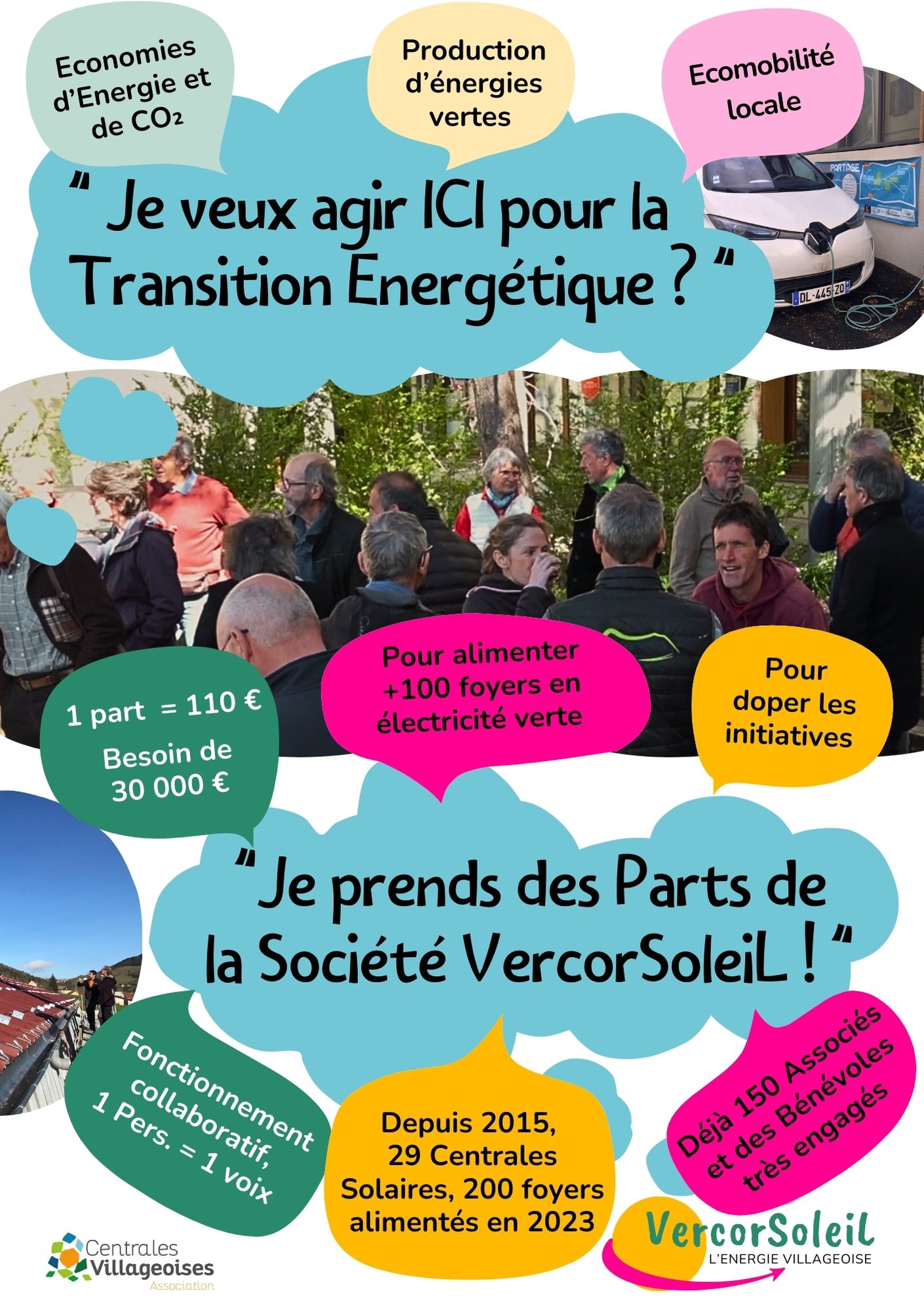 Flyer levée de fonds RECTO